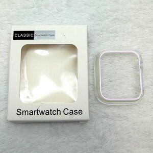 Classic Smartwatch Case for Apple Watch Series 8 45mm Clear